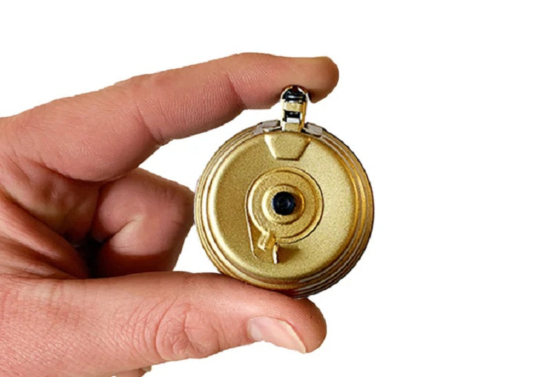 GoatGuns Die Cast Mini Gold AK Drum Magazine, Fits AK47 Models AK-DRUM-GOLD (ONLINE ORDER ONLY)