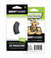 GoatGuns Die Cast Mini AK Magazine for AK47 Models AK-MAG (ONLINE ORDER ONLY)