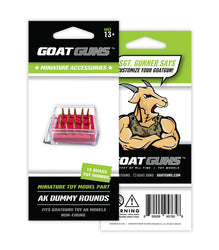 GoatGuns Mini AK Dummy Brass Rounds for AK47 Models AK-ROUNDS (ONLINE ORDER ONLY)