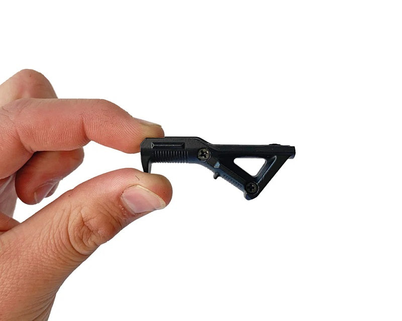 GoatGuns Die Cast Mini Angled Foregrip, Fits AR / M4 Models ANGLED (ONLINE ORDER ONLY)