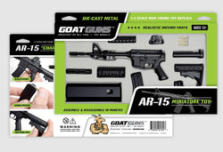 GoatGuns AR15 Model 1/3 Scale Die Cast AR15 Rifle, Black AR-BLACK (ONLINE ORDER ONLY)