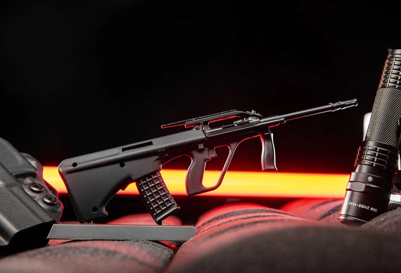 GoatGuns 1/3 Scale Die Cast Bullpup Model AR, Black BP-BLACK (ONLINE ORDER ONLY)
