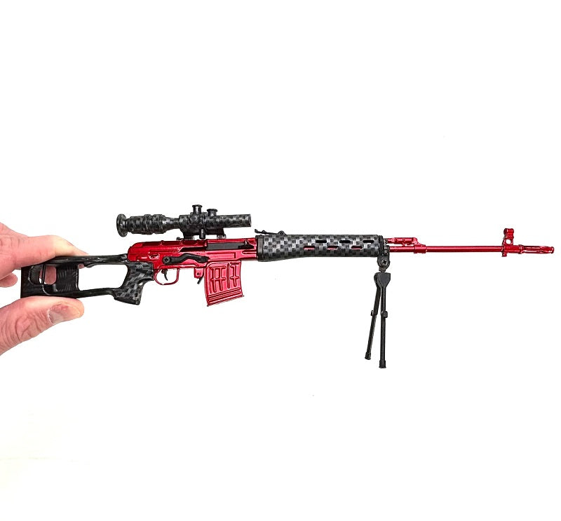 GoatGuns 1/3 Scale Die Cast Red Team SVD Special Edition Model LTD-SVD (ONLINE ORDER ONLY)