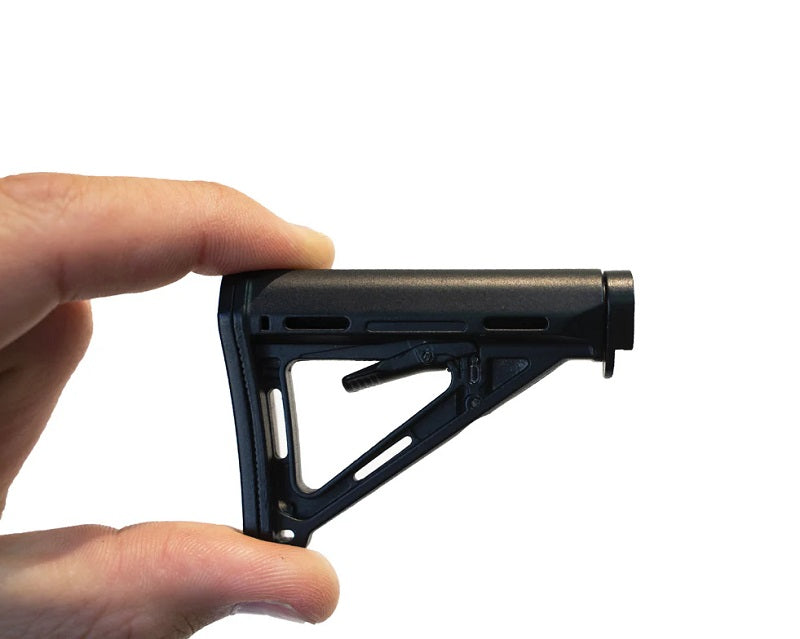 GoatGuns Die Cast Mini Adjustable Milspec Stock Fits AR15 Base Models MILSPEC (ONLINE ORDER ONLY)