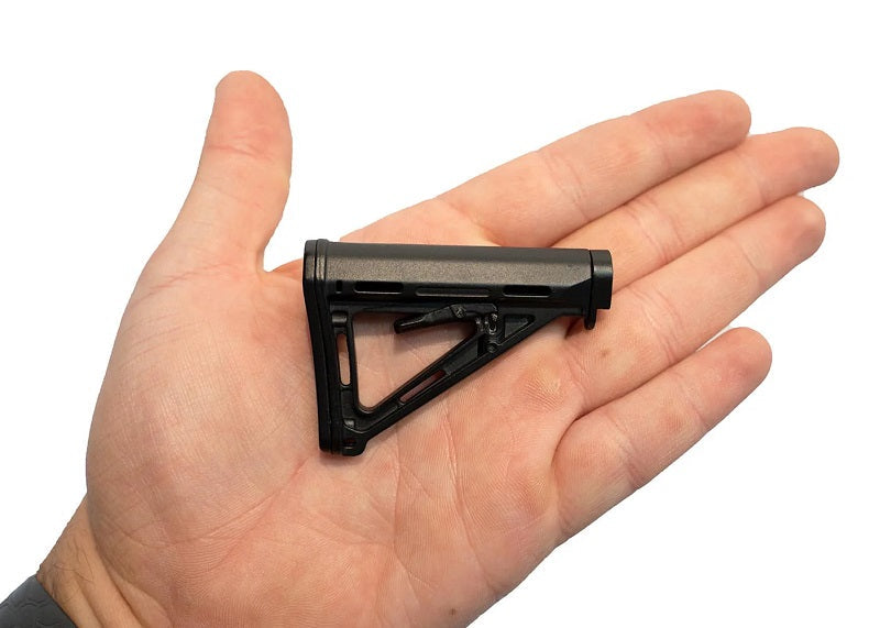 GoatGuns Die Cast Mini Adjustable Milspec Stock Fits AR15 Base Models MILSPEC (ONLINE ORDER ONLY)