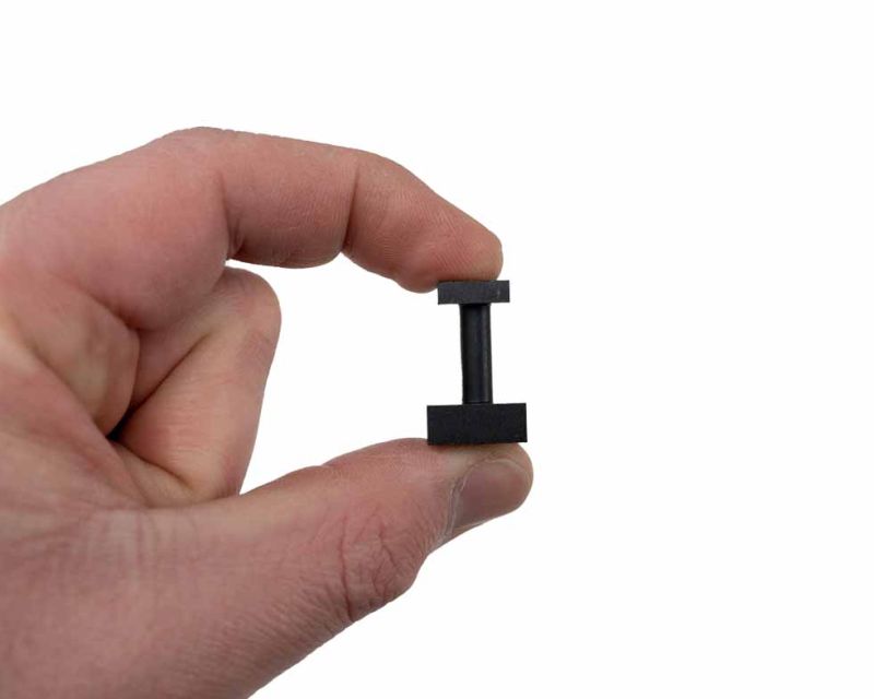 GoatGuns Adhesive Square Wall Peg Mounts, for GoatGun Models MOUNT-SQUARE (ONLINE ORDER ONLY)