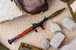 GoatGuns 1/3 Scale Die Cast RPG Rocket Launcher Model, Black RPG-BLACK (ONLINE ORDER ONLY)