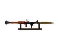 GoatGuns 1/3 Scale Die Cast RPG Rocket Launcher Model, Black RPG-BLACK (ONLINE ORDER ONLY)
