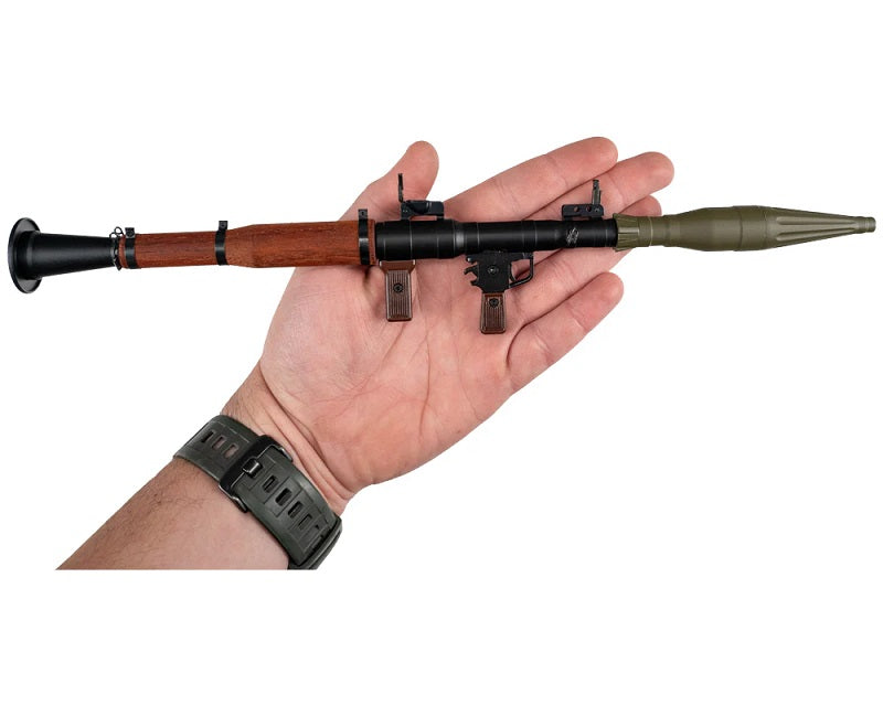 GoatGuns 1/3 Scale Die Cast RPG Rocket Launcher Model, Black RPG-BLACK (ONLINE ORDER ONLY)