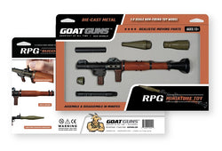 GoatGuns 1/3 Scale Die Cast RPG Rocket Launcher Model, Black RPG-BLACK (ONLINE ORDER ONLY)