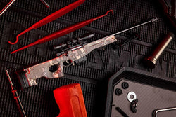 GoatGuns 1/4 Scale Die Cast Sniper Rifle Model Camo SR-CAMO (ONLINE ORDER ONLY)