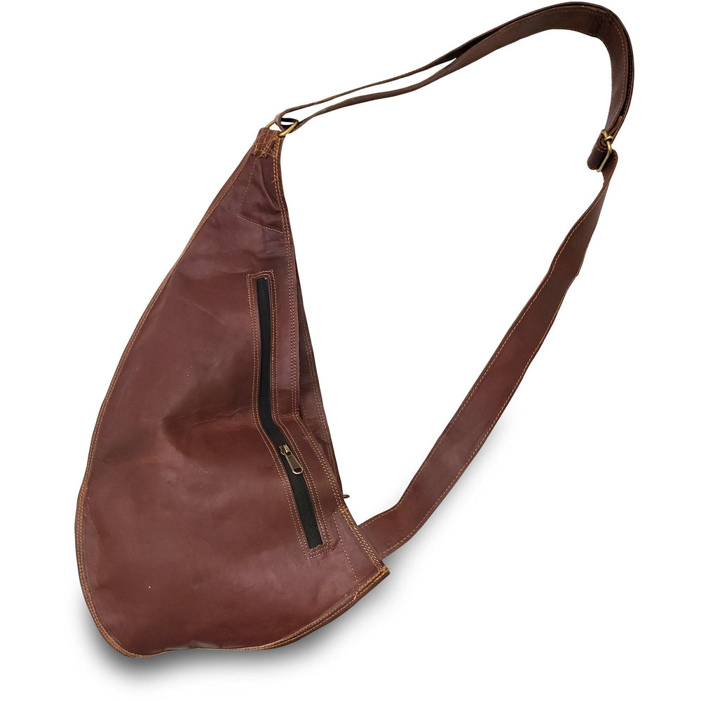 Goatskin Leather Sling Bag (ONLINE ORDER ONLY)