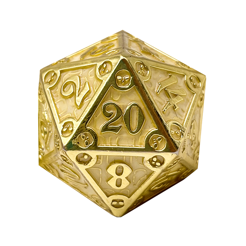 Dungeon Delve Runestones™ - 25mm D20 - Enchanted Parchment (Online Only)