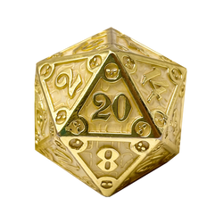 Dungeon Delve Runestones™ - 25mm D20 - Enchanted Parchment (Online Only)