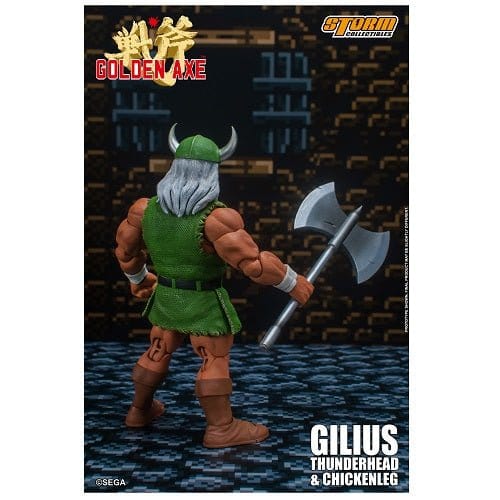Golden Axe Gilius Thunderhead and Chicken Leg 1:12 Scale Action Figure (Online Order Only)