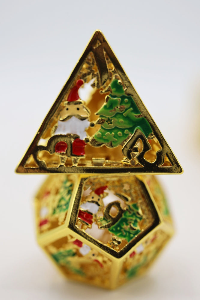 Golden Wonderland - Metal RPG Dice Set (ONLINE ORDER ONLY)