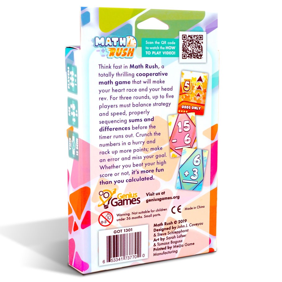 Math Rush: Addition & Subtraction (ONLINE ORDER ONLY)