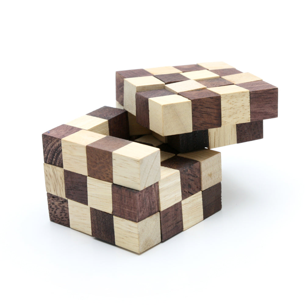 Anaconda Cube 4x4x4 - Hard Snake Cube Puzzle (Online Order Only)
