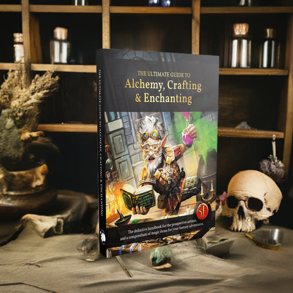 Alchemy, Crafting & Enchanting Hardcover (5E) (ONLINE ORDER ONLY)