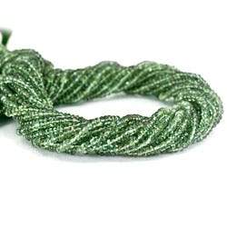 Green Apatite Beads Plain Rondelle (ONLINE ORDER ONLY)
