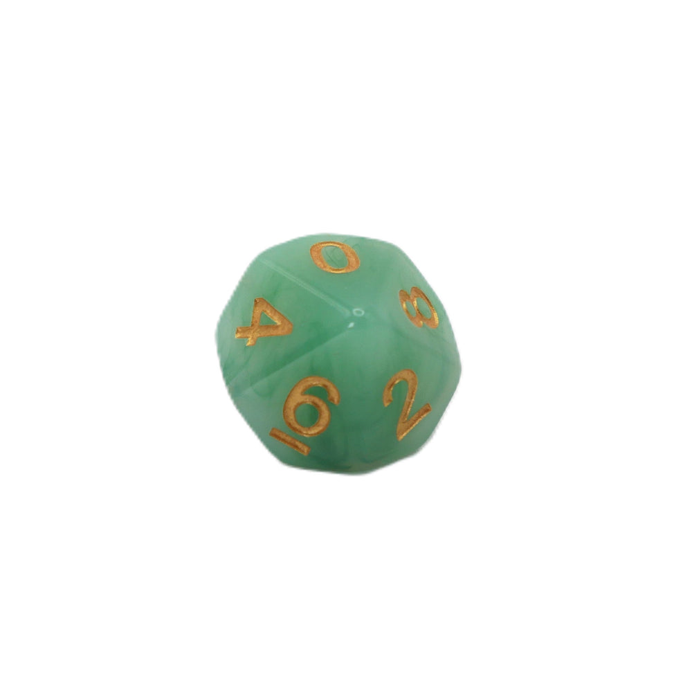 Greener Pastures - 7 Piece DnD Dice Set | Acrylic RPG Gaming Dice (ONLINE ORDER ONLY)
