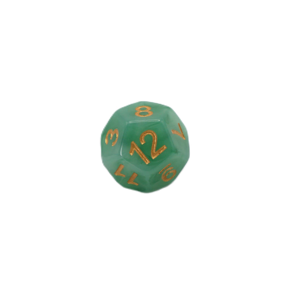 Greener Pastures - 7 Piece DnD Dice Set | Acrylic RPG Gaming Dice (ONLINE ORDER ONLY)