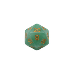 Greener Pastures - 7 Piece DnD Dice Set | Acrylic RPG Gaming Dice (ONLINE ORDER ONLY)