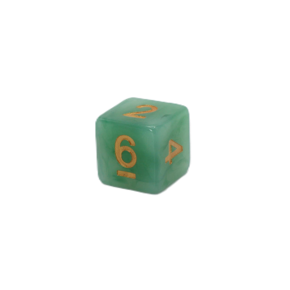Greener Pastures - 7 Piece DnD Dice Set | Acrylic RPG Gaming Dice (ONLINE ORDER ONLY)