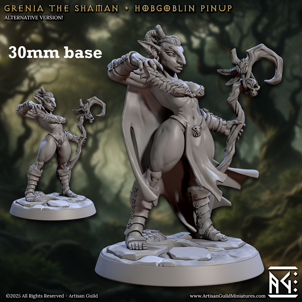 Grenia the Shaman (Female Hobgoblin Shaman) (Online Order Only)