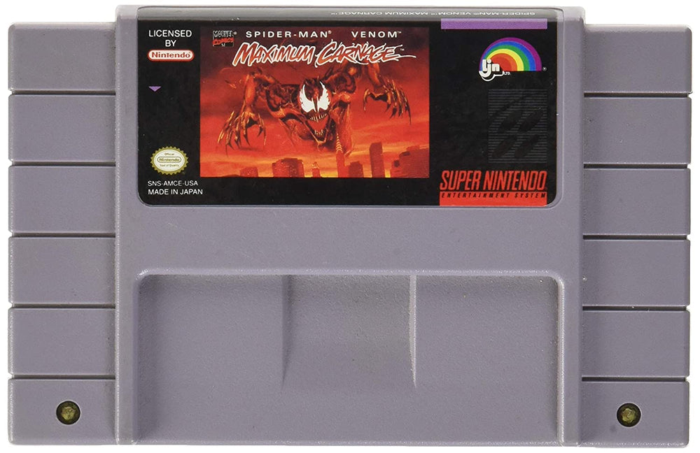 Spider-Man & Venom: Maximum Carnage (Super Nintendo) (Online Only)