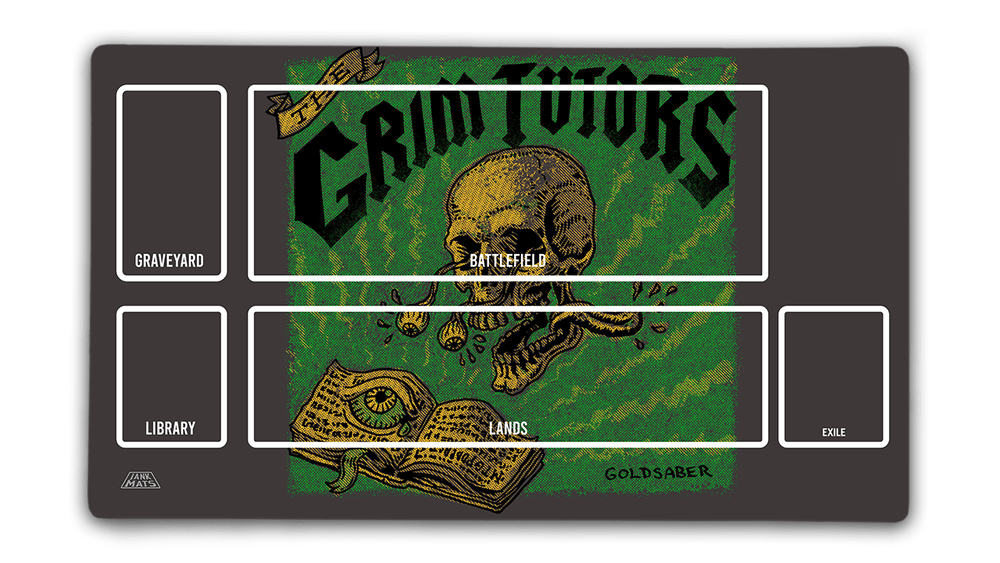 Grim Tutors Learn to Play MTG Playmat (ONLINE ORDER ONLY)