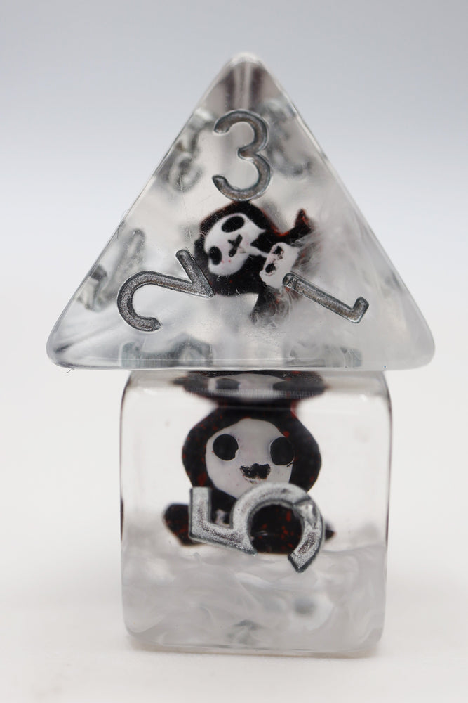 Grim Reaper RPG Dice Set (ONLINE ORDER ONLY)