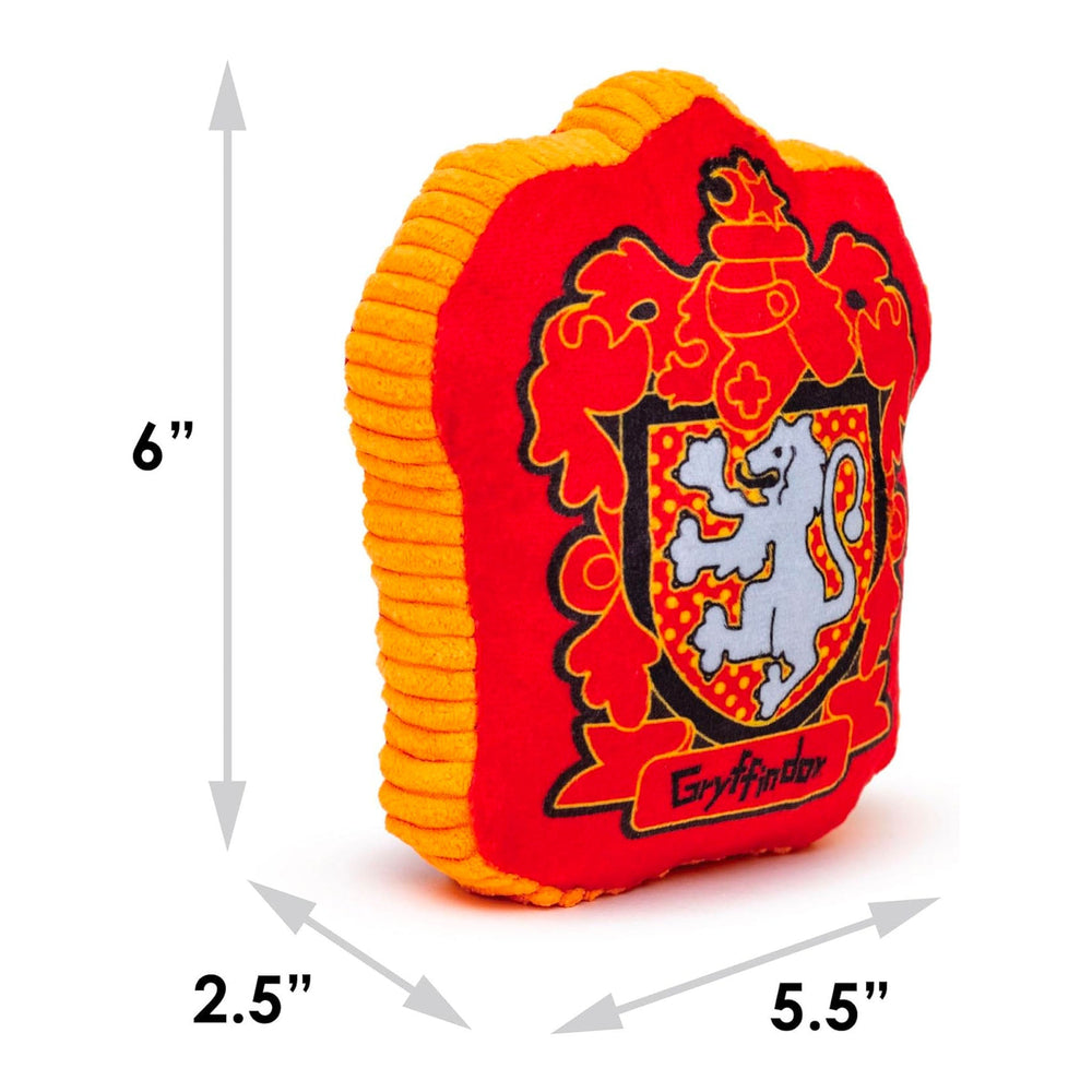 Harry Potter Gryffindor Crest Squeaky Plush Dog Toy (Online Order Only)