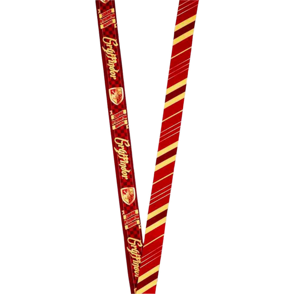 Harry Potter Gryffindor Crest Red & Gold Breakaway Lanyard (Online Order Only)
