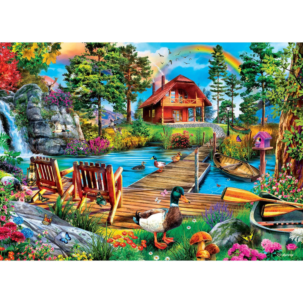 Tranquility - Island Retreat 1000 Piece Jigsaw Puzzle (ONLINE ORDER ONLY)