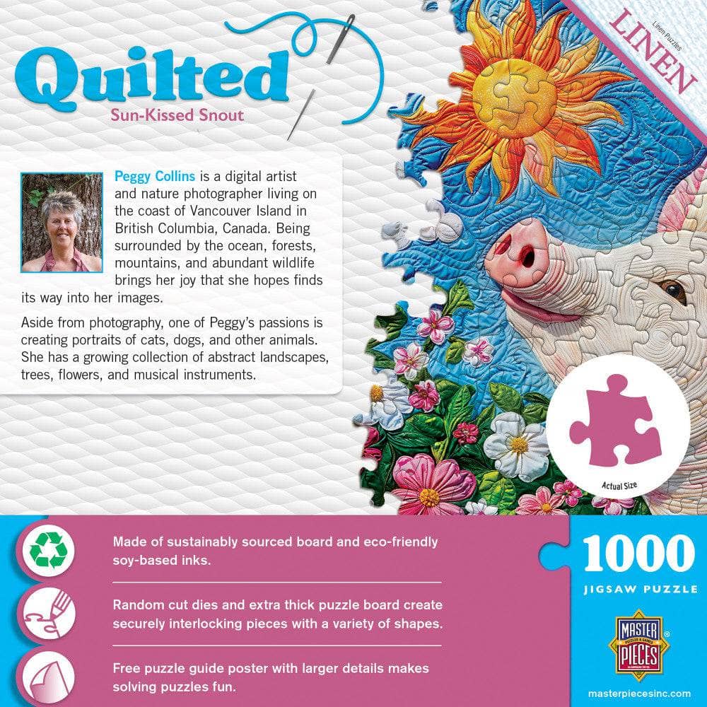 Quilted - Sun-Kissed Snout 1000 Piece Jigsaw Puzzle