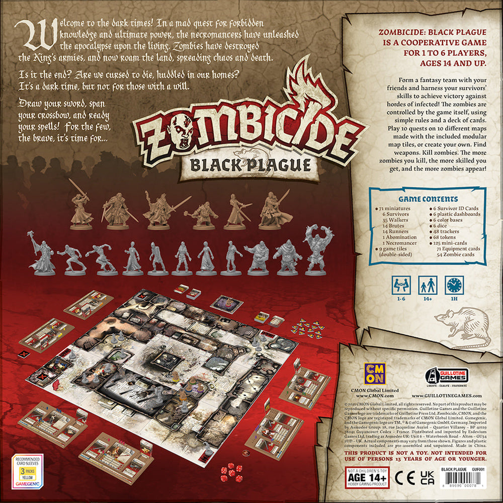 Zombicide: Black Plague (ONLINE ORDER ONLY)