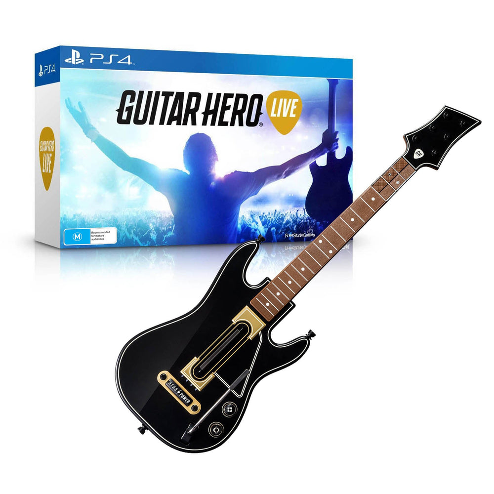 Guitar Hero Live With Guitar (Playstation 4) (Online Only)