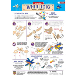 Whirligig Buildable Wood Craft & Paint Kit (ONLINE ORDER ONLY)