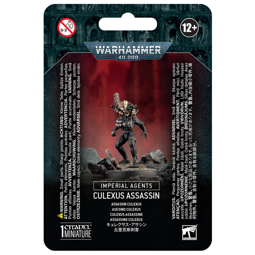 Warhammer 40k Imperial Agents: Culexus Assassin (ONLINE ORDER ONLY)