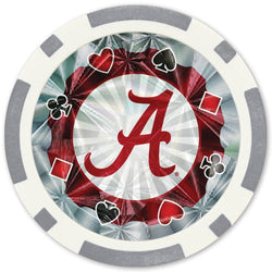 Alabama Crimson Tide 20 Piece Poker Chips (ONLINE ORDER ONLY)
