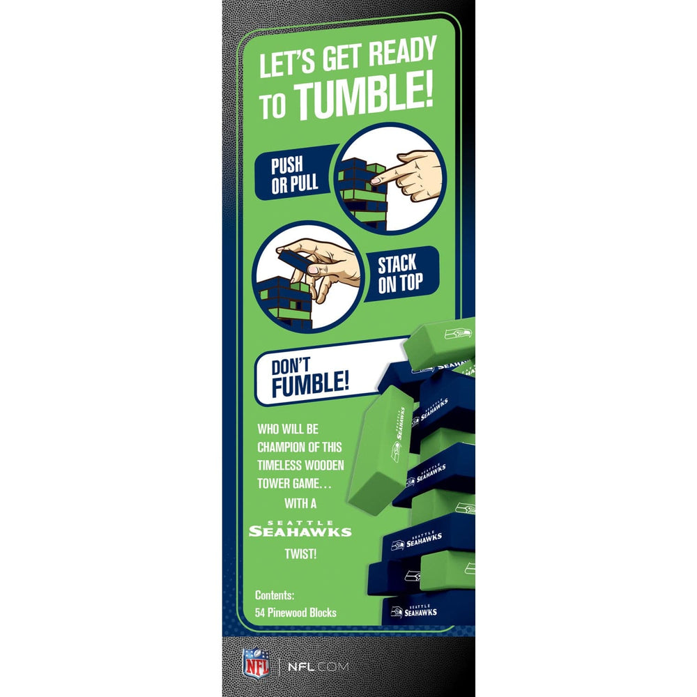 Seattle Seahawks Tumble Tower (ONLINE ORDER ONLY)