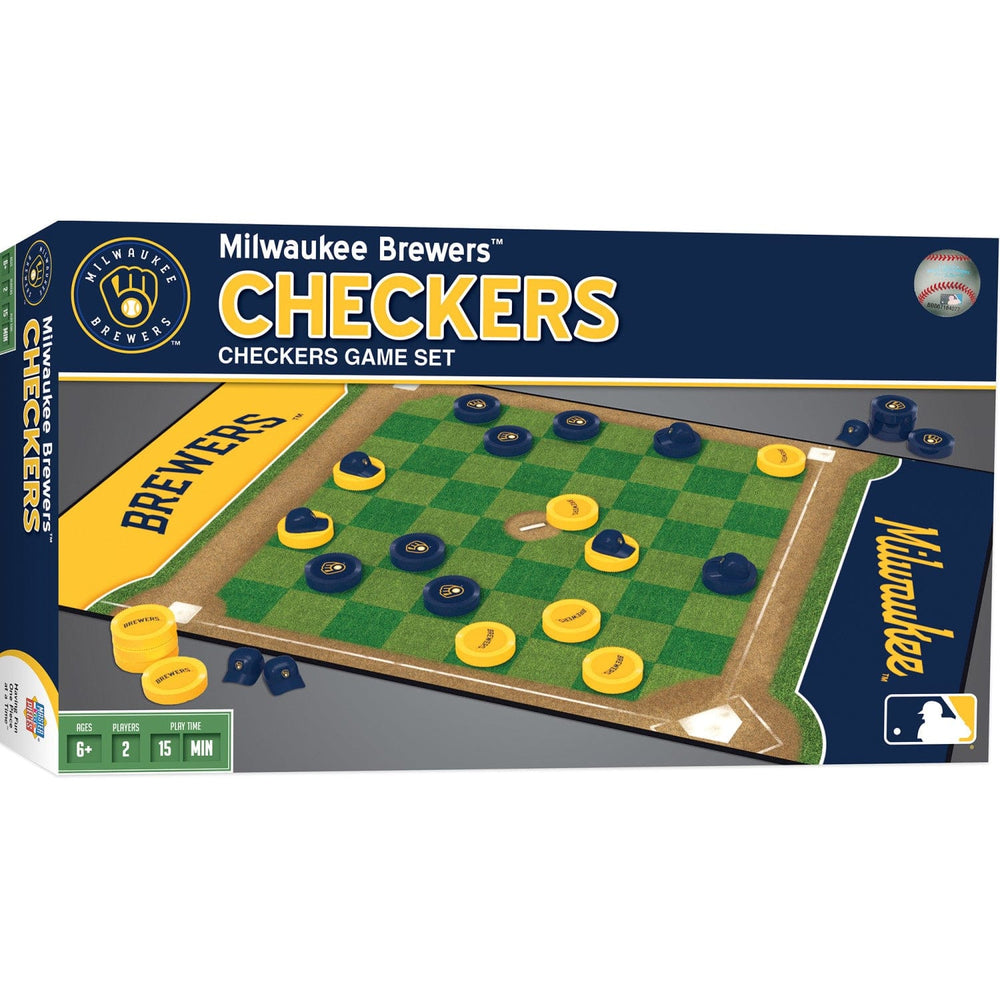 Milwaukee Brewers Checkers (ONLINE ORDER ONLY)