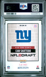 Graded 2025 Panini Instant Cam Skattebo #NFLDN36 NFL Draft Night Rookie RC Football Card PSA 8 Near Mint (ONLINE ORDER ONLY)