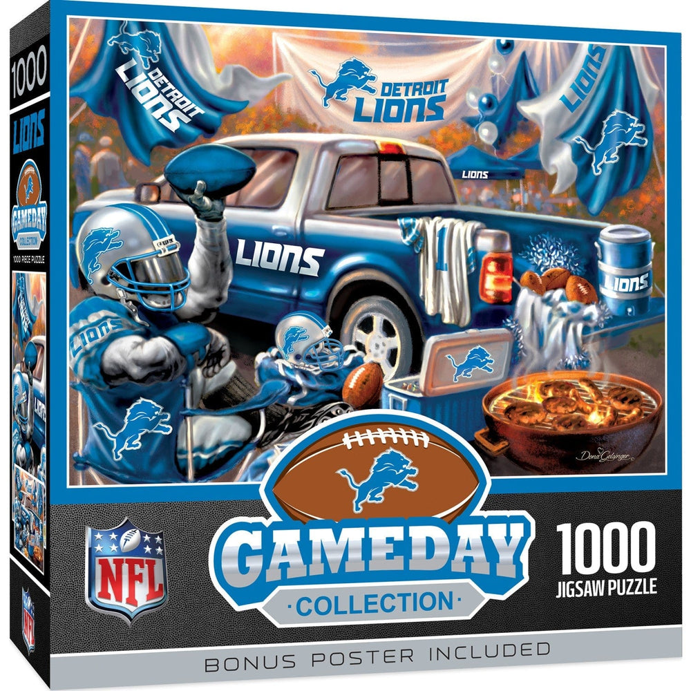 Detroit Lions - Gameday 1000 Piece Jigsaw Puzzle (ONLINE ORDER ONLY)