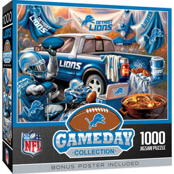 Detroit Lions - Gameday 1000 Piece Jigsaw Puzzle (ONLINE ORDER ONLY)