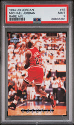 1994 UPPER DECK MJ RARE AIR MICHAEL JORDAN RARE AIR #45 - PSA 9 (Online Order Only)