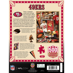 San Francisco 49ers - Locker Room 500 Piece Jigsaw Puzzle (ONLINE ORDER ONLY)