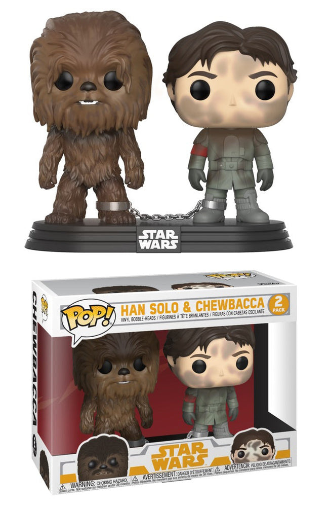 Han Solo & Chewbacca 2-pk - Smuggler's Bounty Exclusive (Online Order Only)