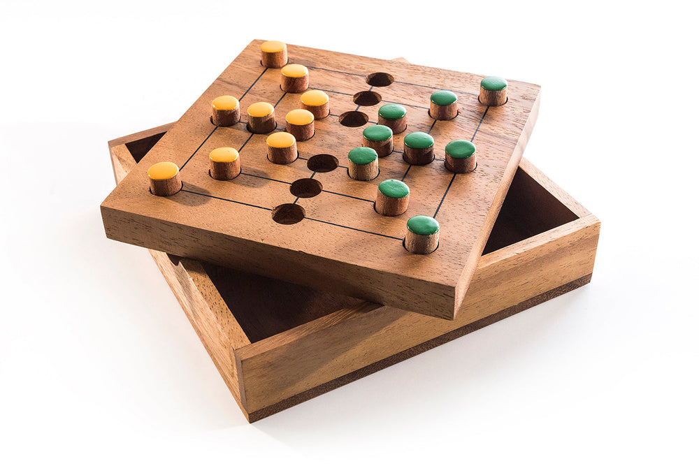 Nine Men's Morris Strategy Game (Online Order Only)